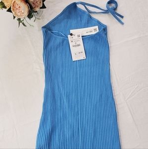 Zara Dress, medium blue